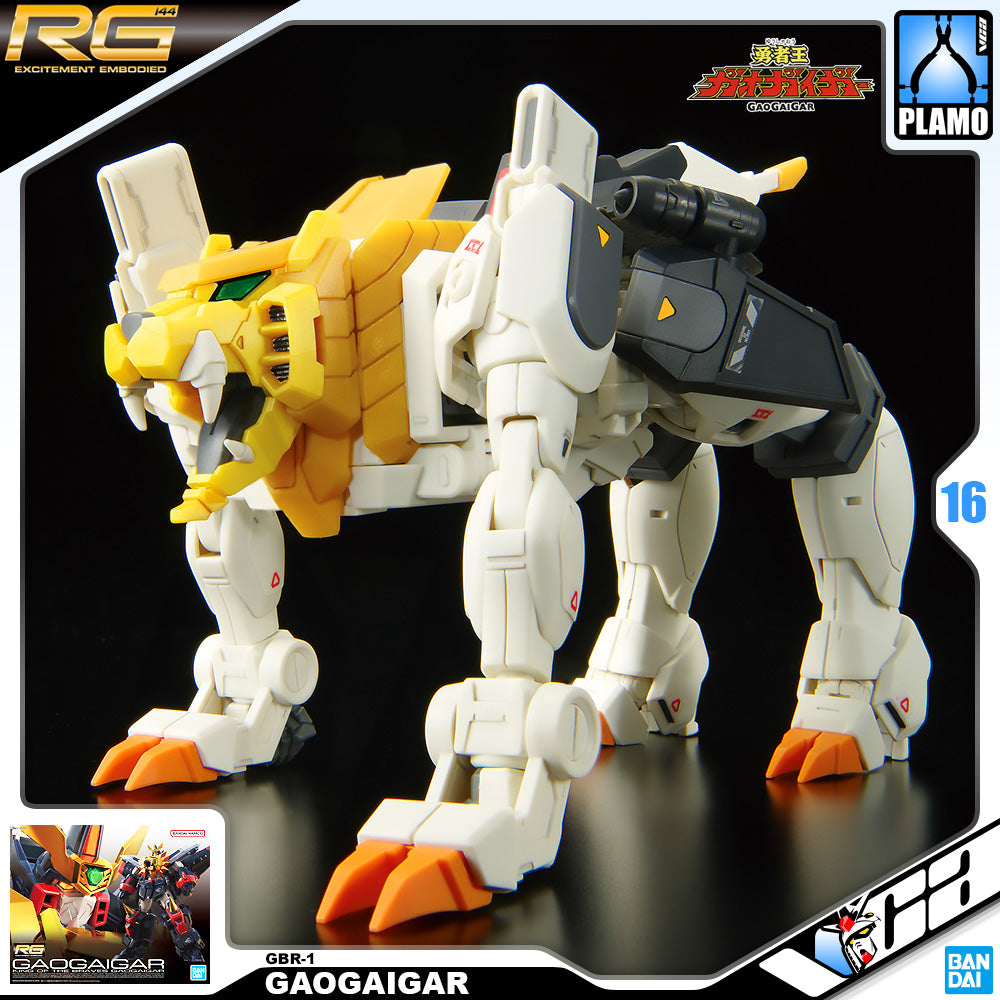 Bandai Real Grade RG GaoGaiGar Model Kit Toy VCA Gundam Singapore