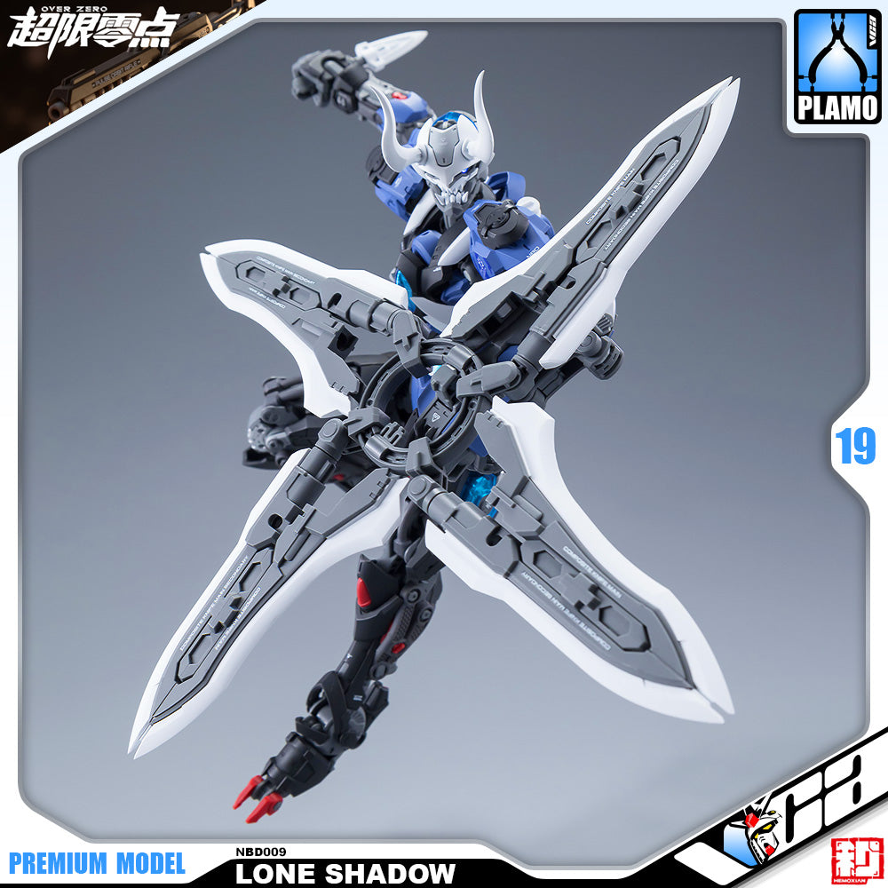 Hemoxian 超限零点 NBD009 Lone Shadow 孤影 Plastic Model Action Toy Kit VCA Gundam Singapore