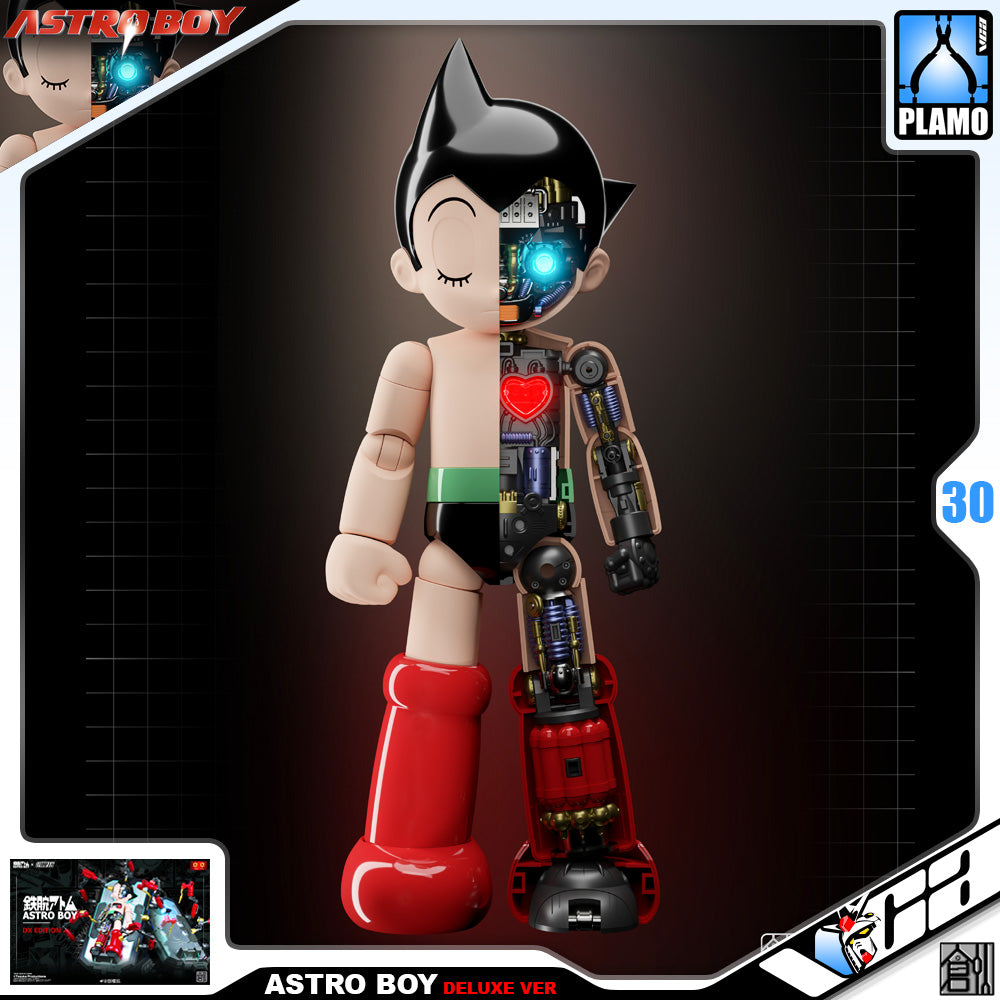 Tron 创模玩 Astro Boy 铁壁阿童木 DX版Deluxe Version Plastic Model Kit Toy VCA Gundam Singapore