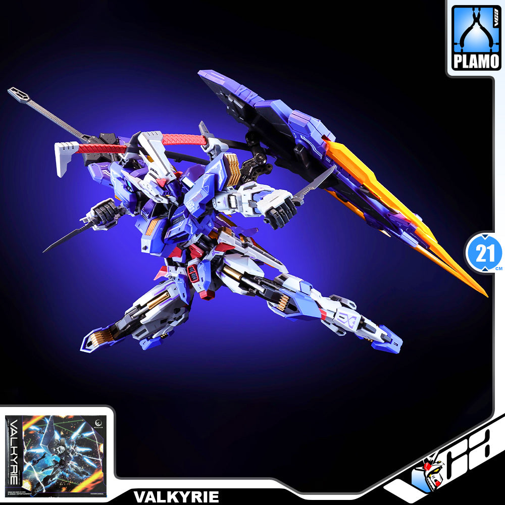EDDAS 伊达斯科技 1/100 Valkyrie 瓦尔基里 Master Grade MG Metal Build Structure Model Action Figure Toy Kit VCA Gundam Singapore