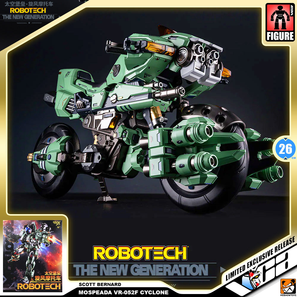 Moshow Robotech Mospeda YR-052F Cyclone By Stick Scott Bernard Metal Build Structure Action Figure VCA Gundam Singapore