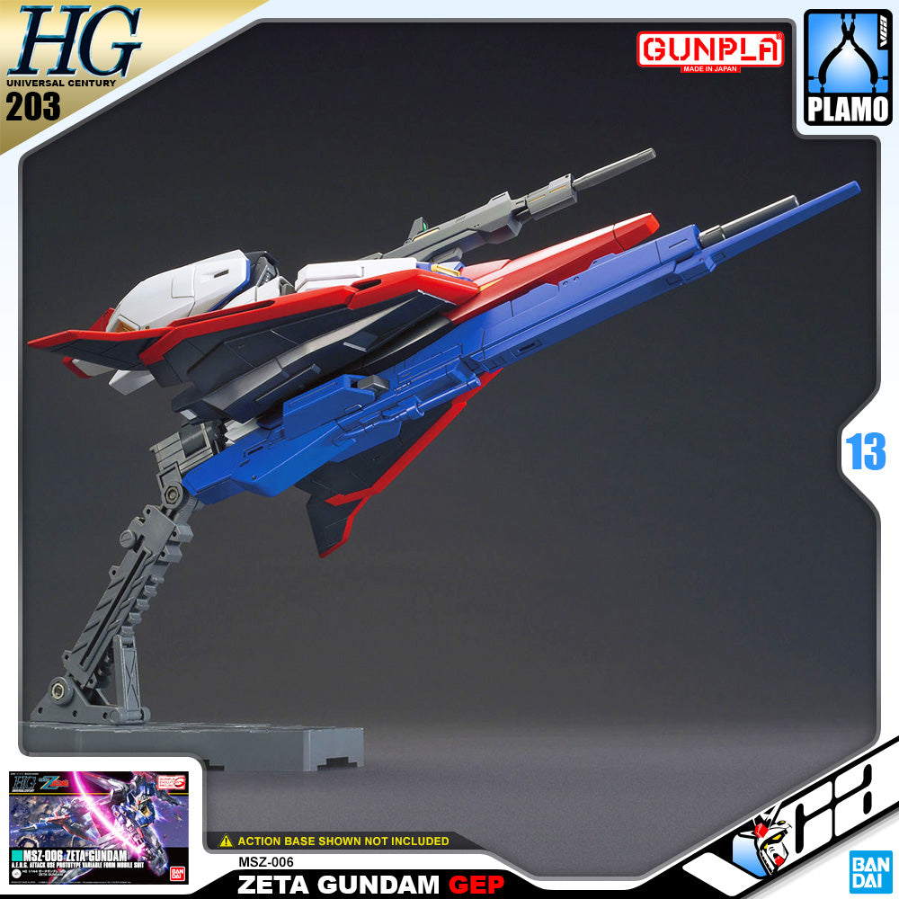 Bandai Gunpla High Grade Universal Century HGUC 1/144 HG Zeta Gundam GEP Action Figure Model Toy Kit VCA Singapore