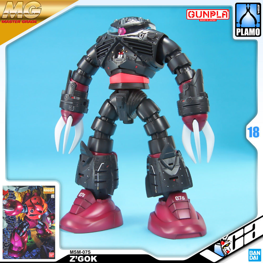 Bandai Gunpla Master Grade 1/100 MG MSM-07S Z'GOK Plastic Model Toy VCA Gundam Singapore