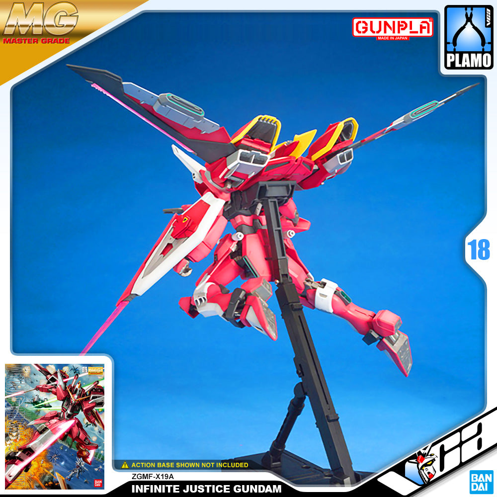 Bandai Gunpla Master Grade 1/100 MG Infinite Justice Gundam Plastic Model Toy VCA Singapore