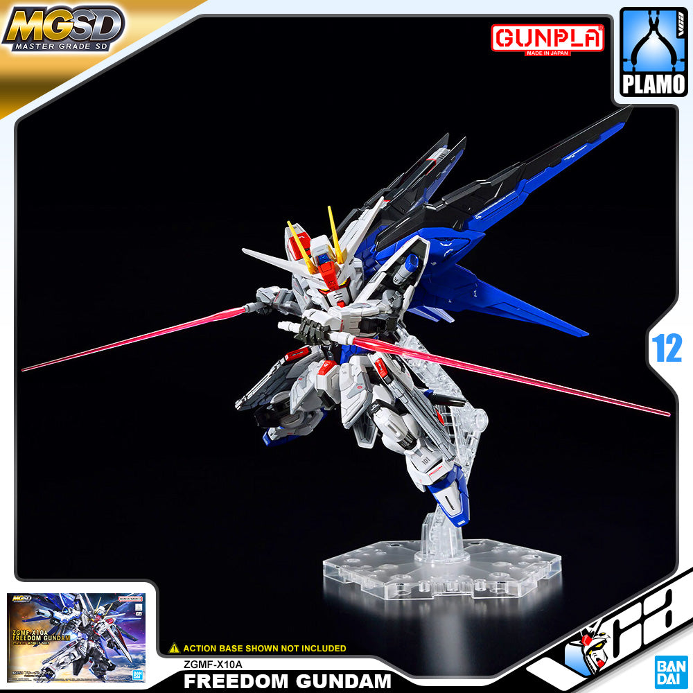 Bandai Gunpla Master Grade SD MGSD ZGMF-X10A Freedom Gundam Plastic Model Action Toy VCA Singapore