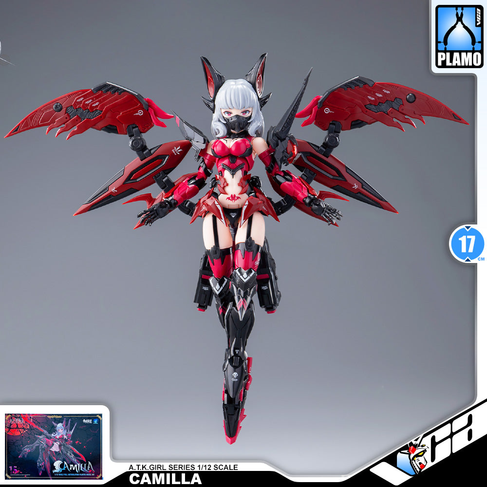 Eastern Model 御模道 A.T.K. ATK Armor Girl Camilla 卡米拉 1/12 Scale Character Model Kit VCA Gundam Singapore