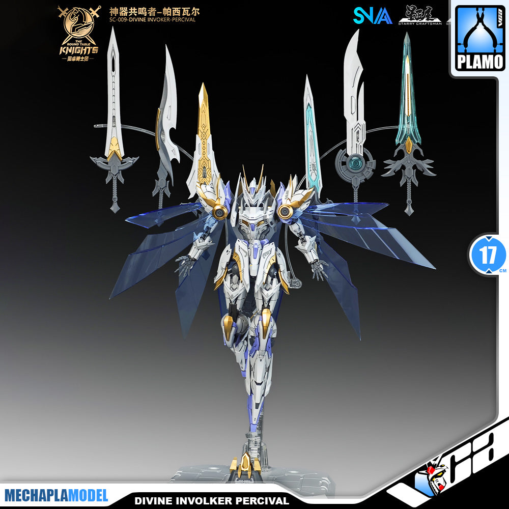 SNAA Divine Involker Percival 圣域 Real Grade RG Action Figure Model Toy Kit VCA Gundam Singapore