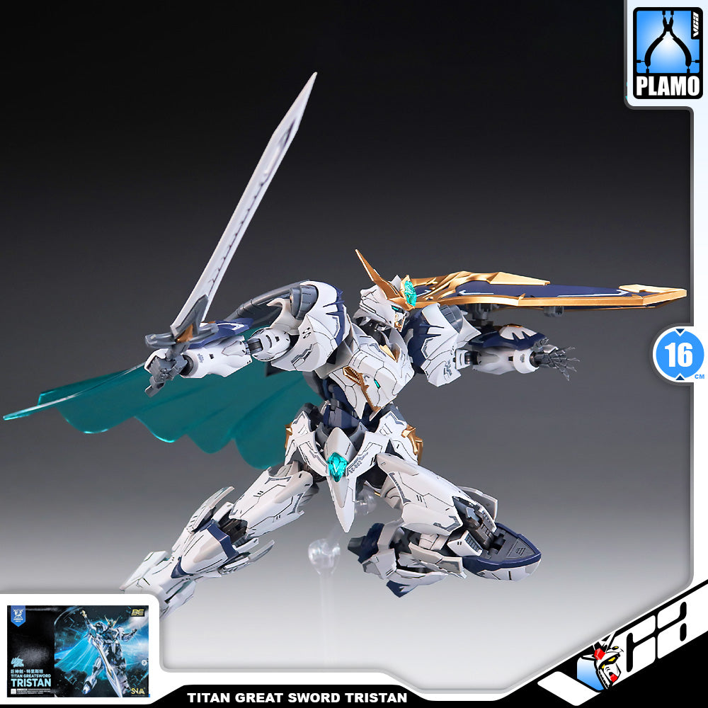 SNAA Titan Greatsword Tristan 特里斯坦 Real Grade RG Plastic Model Action Figure Toy Kit VCA Gundam Singapore