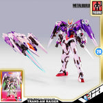Premium Bandai Tamashii Nations Metal Build Trans-Am Raiser Full Particle Ver. Action Figure Toy VCA Gundam Singapore