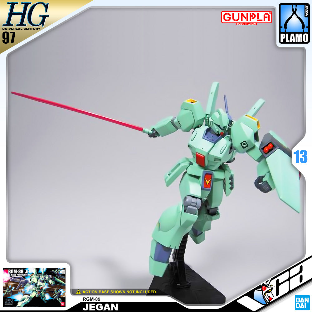 Bandai High Grade Universal Century HGUC RGM-79 Jegan Plastic Model Action Toy VCA Gundam Singapore