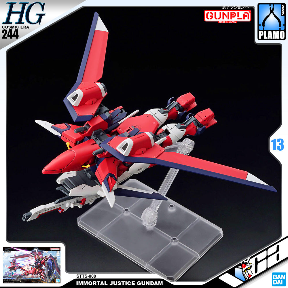 Bandai Gunpla High Grade Cosmic Era HGCE HG Immortal Justice Gundam Plastic Model Action Toy VCA Singapore