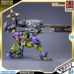 Heat Boys Nickelodeon Teenage Mutant Ninja Turtles Donatello Mecha Metal Structure Premium Action Figure VCA Gundam Singapore