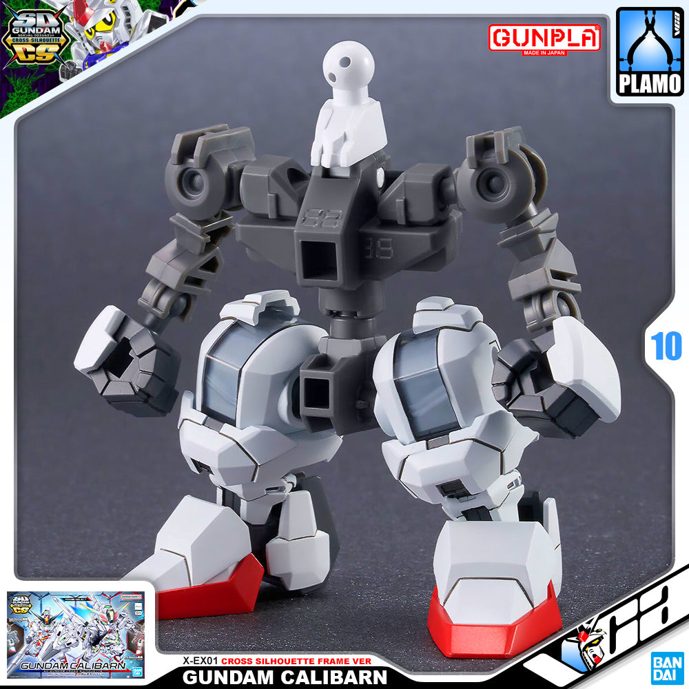 Bandai Gunpla SD Cross Silhouette SDCS Gundam Calibarn Plastic Model Action Toy VCA Singapore