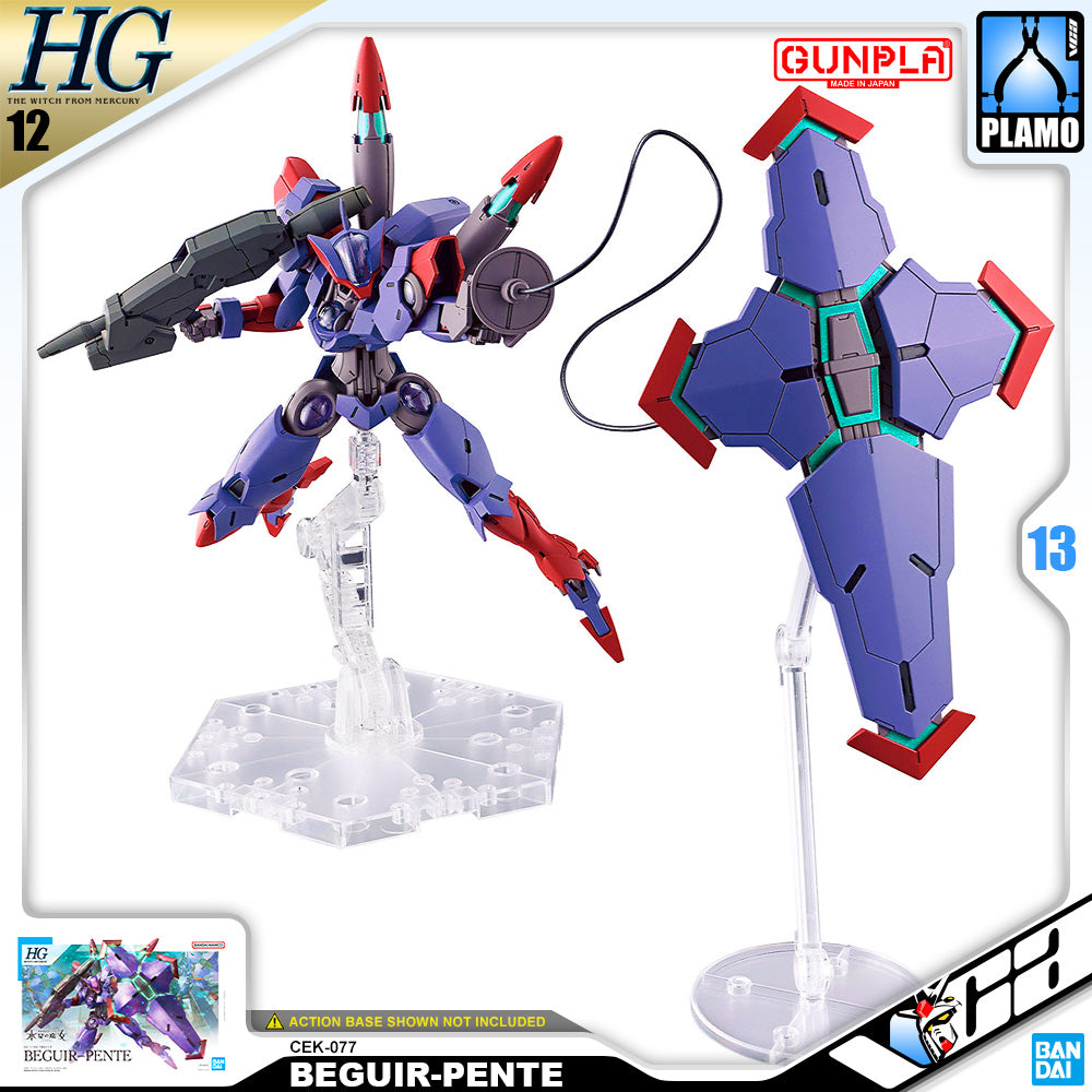 Bandai Gunpla High Grade HG CEK-077 BEGUIR-PENTE Plastic Model Toy VCA Gundam Singapore
