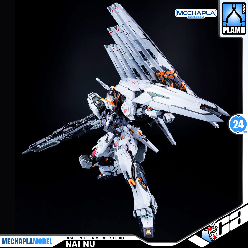 Dragon Tiger Model 龙虎模型 1/100 RX-93 Nai Nu 奶牛 GK Version Full Package Action Figure Mecha Model Toy Kit VCA Gundam