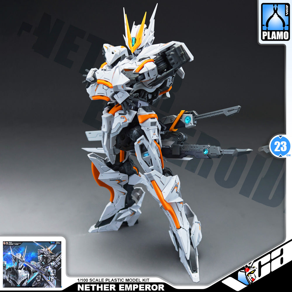 SNAA 1/100 Nether Emperor 冥皇 Master Grade MG Action Figure Mecha Plamo Kit VCA Gundam Singapore