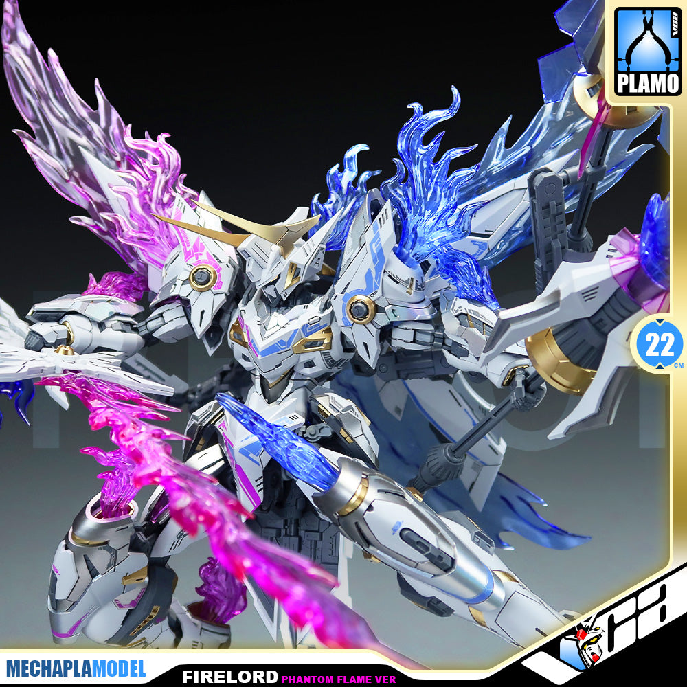 SNAA YR-04 Firelord Ver. Phantom Flame 焱皇 Ver.幻炎之魂 Master Grade MG 1/100 Plastic Model Action Figure Toy Master Grade MG Kit VCA Gundam Mecha Singapore