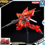 Bandai Gunpla Real Grade 1/144 RG MSN-06S Sinanju Plastic Model Toy VCA Gundam Singapore