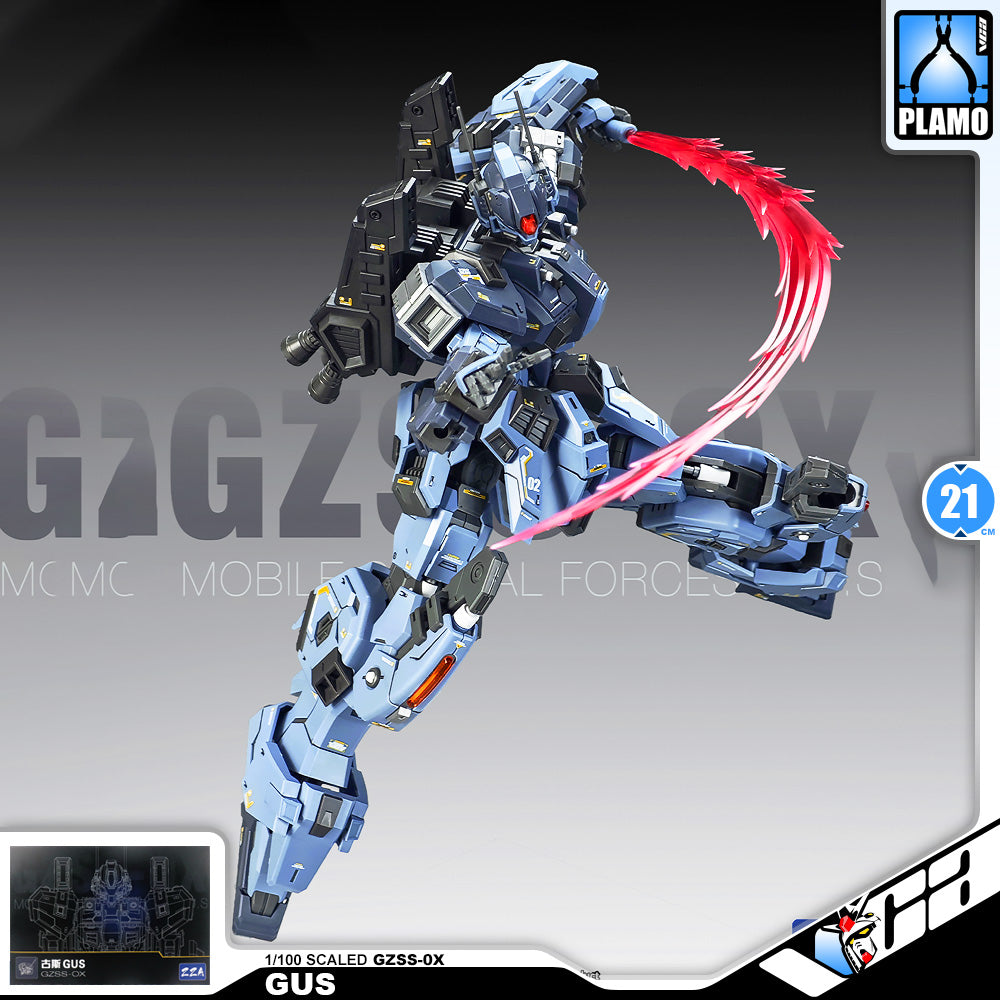 ZZA Studio GZSS-0X Gus 古斯 1/100 Master Grade MG GM Action Figure Toy Kit VCA Gundam Singapore