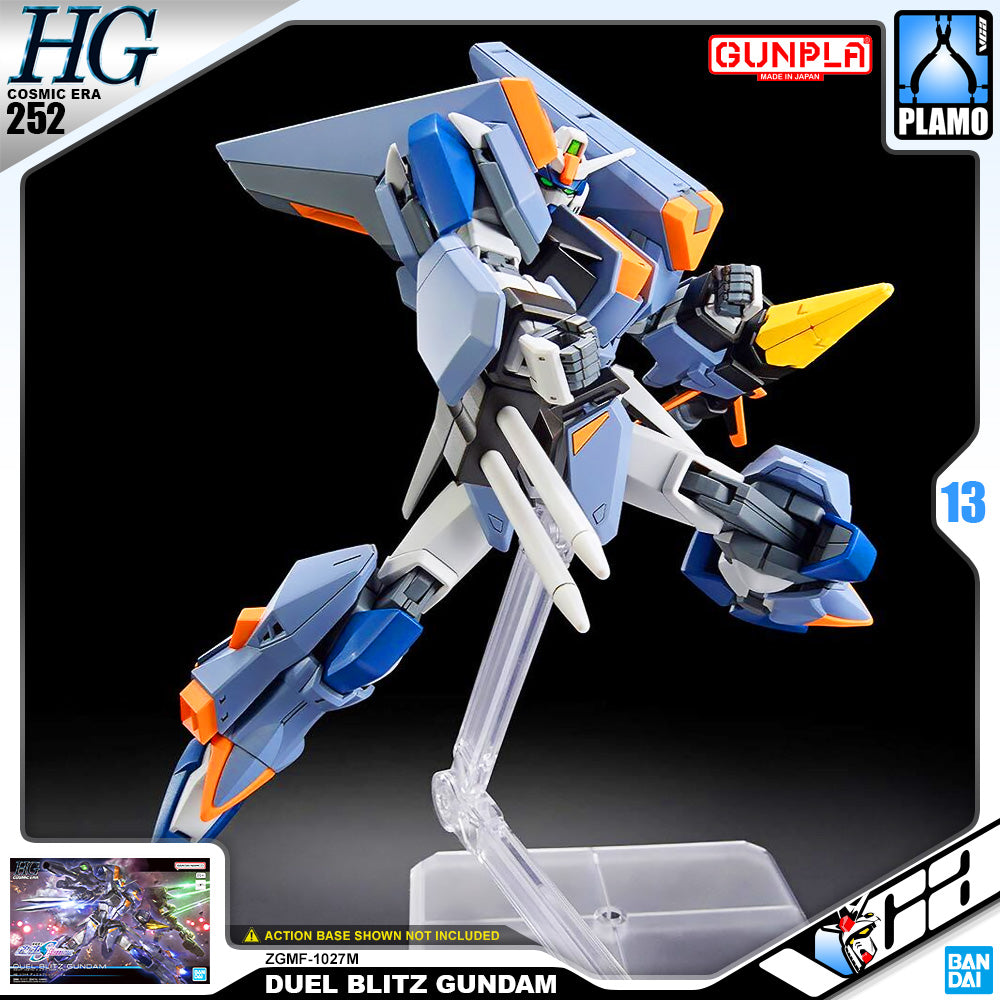 Bandai Gunpla High Grade Cosmic Era HG Duel Blitz Gundam Plastic Model Action Figure Toy VCA Singapore