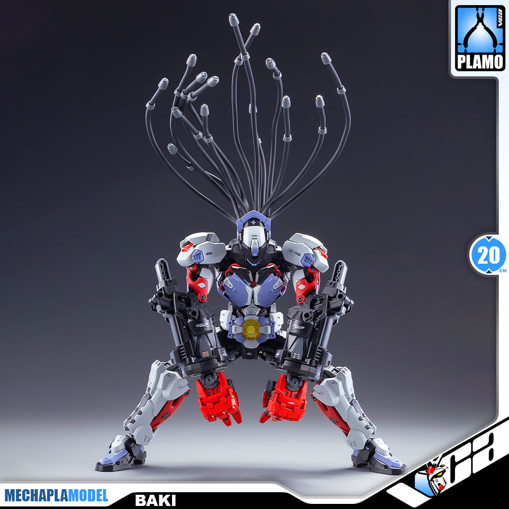 Hemoxian 和模线 拳击手巴奇 Baki Master Grade MG Action Figure Model Toy VCA Gundam Singapore