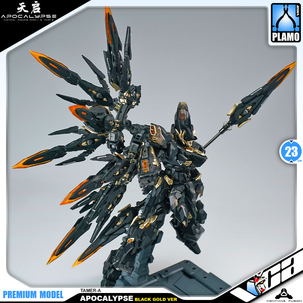 Vientiane Fusion 万象聚变 Apocalypse 天启 Black Gold Ver Metal Build Structure Model Action Figure Kit VCA Gundam Singapore