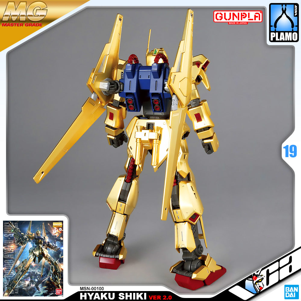 Bandai Gunpla Master Grade Hyaku Shiki Ver 2.0 Plastic Model Toy VCA Gundam Singapore