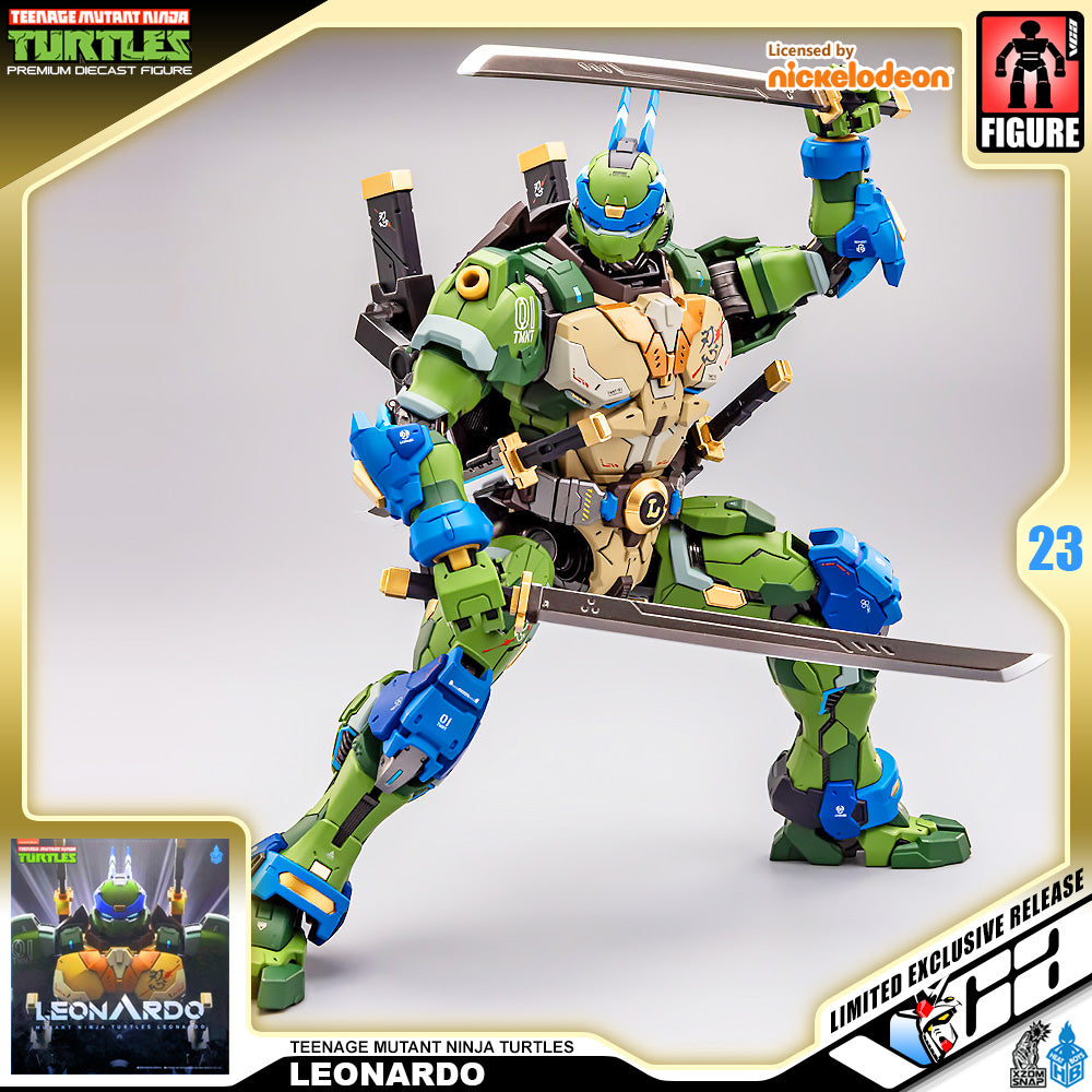 Heat Boys x Snap Design Teenage Mutant Ninja Turtles LEONARDO MECHA