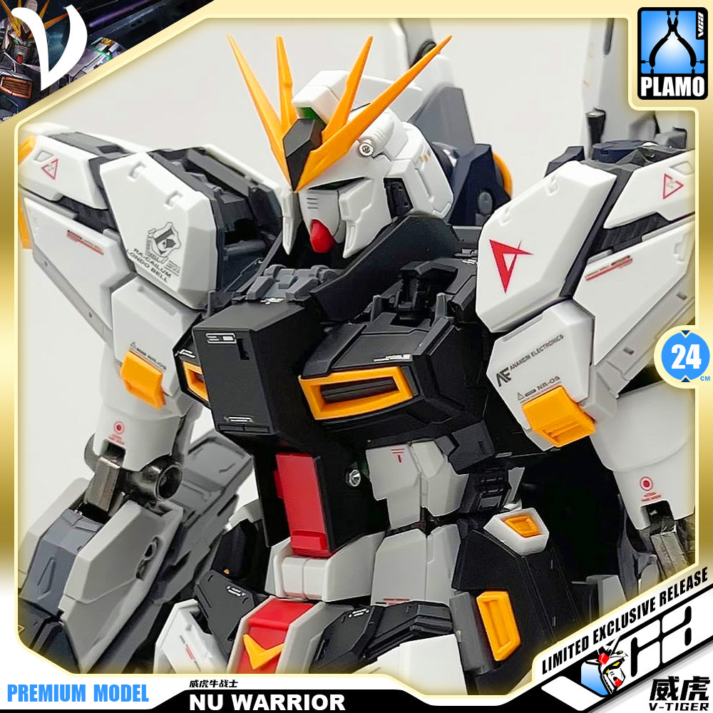 V-Tiger 威虎牛战士 RX-93 Nu Gundam Master Grade MG Metal Build Structure Model Action Figure Kit VCA Singapore