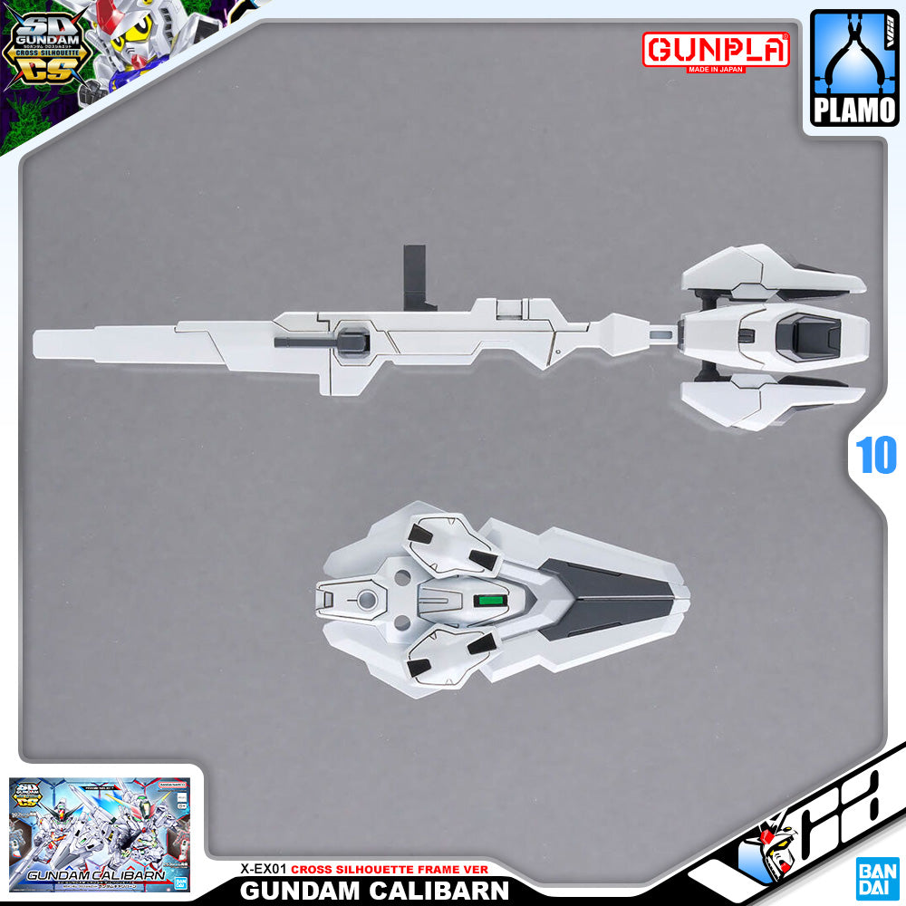 Bandai Gunpla SD Cross Silhouette SDCS Gundam Calibarn Plastic Model Action Toy VCA Singapore