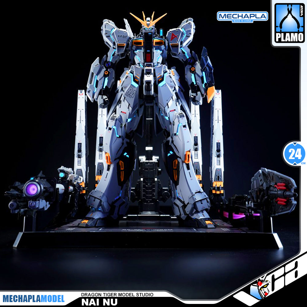 Dragon Tiger Model 龙虎模型 1/100 RX-93 Nai Nu 奶牛 GK Version Full Package Action Figure Mecha Model Toy Kit VCA Gundam