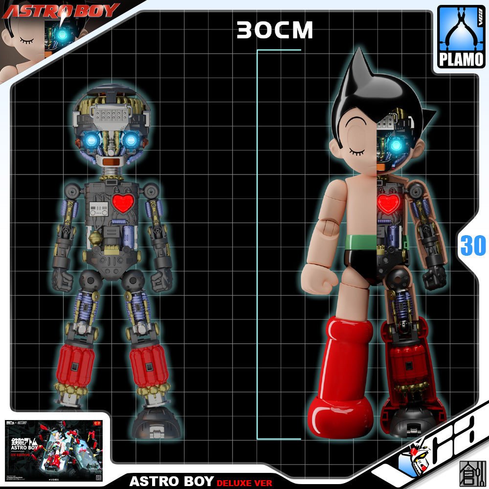 Tron 创模玩 Astro Boy 铁壁阿童木 DX版Deluxe Version Plastic Model Kit Toy VCA Gundam Singapore