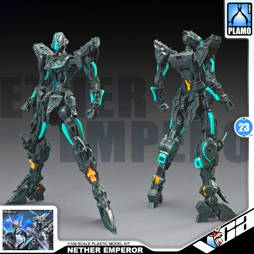 SNAA 1/100 Nether Emperor 冥皇 Master Grade MG Action Figure Mecha Plamo Kit VCA Gundam Singapore