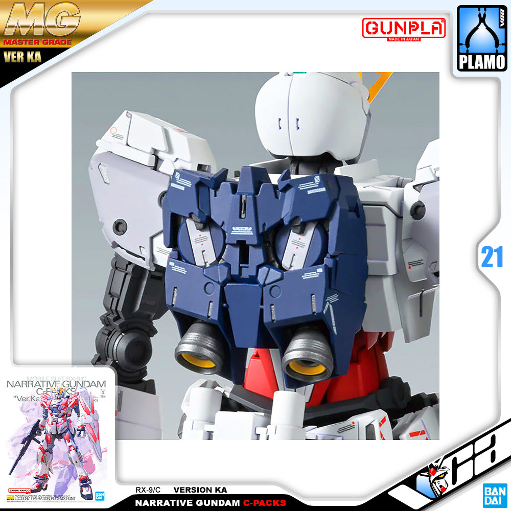 Bandai Gunpla Master Grade MG Narrative Gundam C-Packs Ver Ka Plastic Model Action Toy VCA Singapore