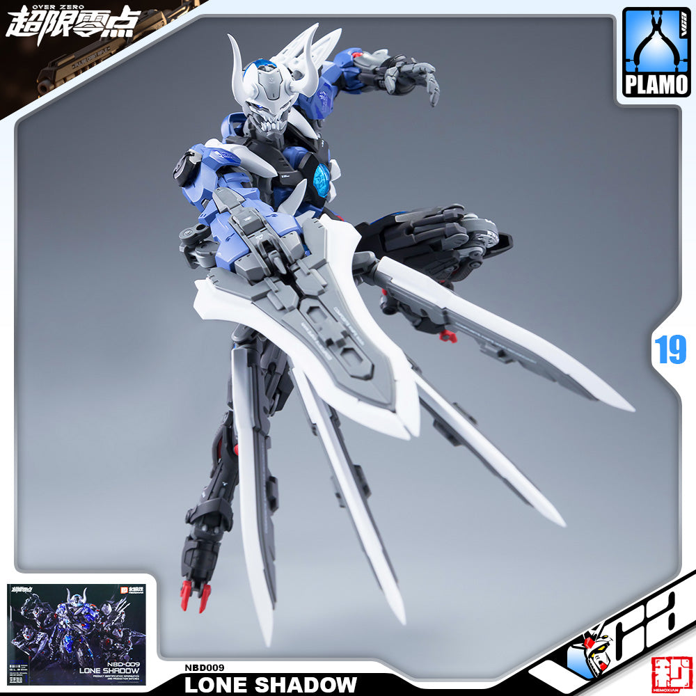 Hemoxian 超限零点 NBD009 Lone Shadow 孤影 Plastic Model Action Toy Kit VCA Gundam Singapore