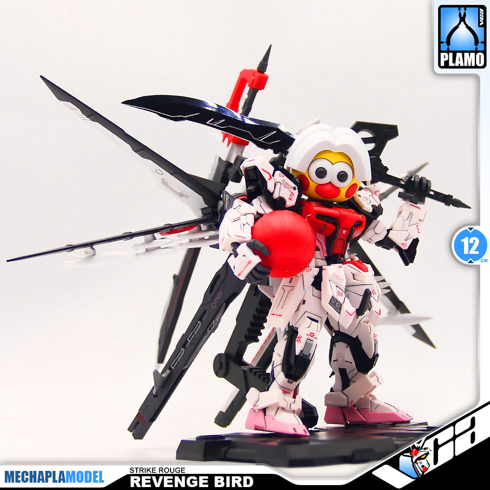 俺猪二师弟 Revenge Bird Strike Rouge 复仇鸟 MGSD Master Grade SD Plastic Model Action Figure Toy Kit VCA Gundam Singapore