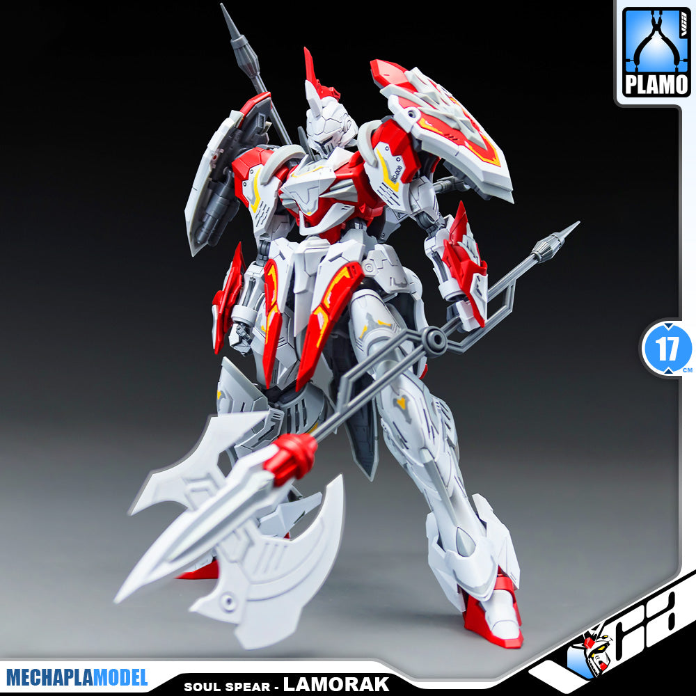 SNAA The Round Table Knights Soul Spear Lamorak Action Figure Model Toy Kit Real Grade RG VCA Gundam Singapore
