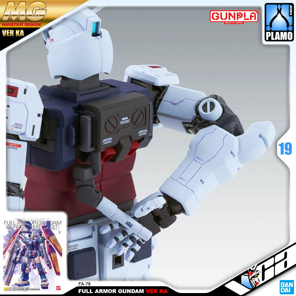 Bandai Master Grade 1/100 MG FA-78 Full Armor Gundam Ver Ka Plastic Model Toy VCA Singapore