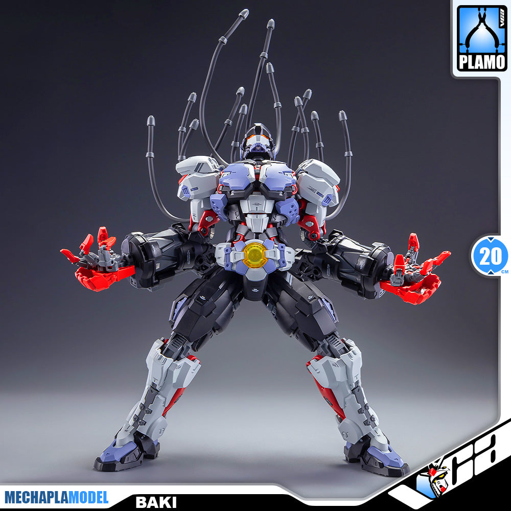 Hemoxian 和模线 拳击手巴奇 Baki Master Grade MG Action Figure Model Toy VCA Gundam Singapore