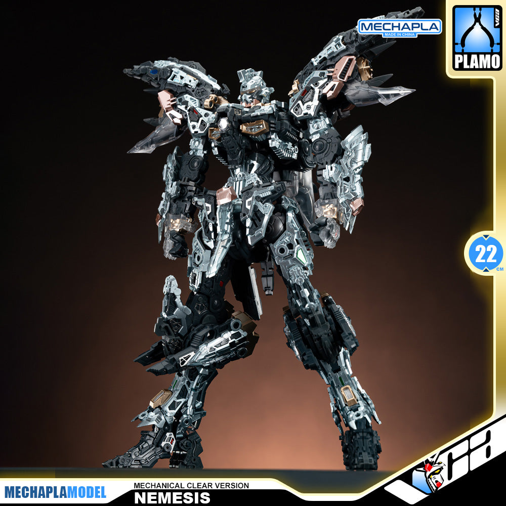 Infinite Dimension 无限新星 In Era+ RMD Nemesis 复仇女神 机械透明 Mechanical Clear Version Master Grade MG Plastic Model Action Figure Toy Kit VCA Gundam Singapore