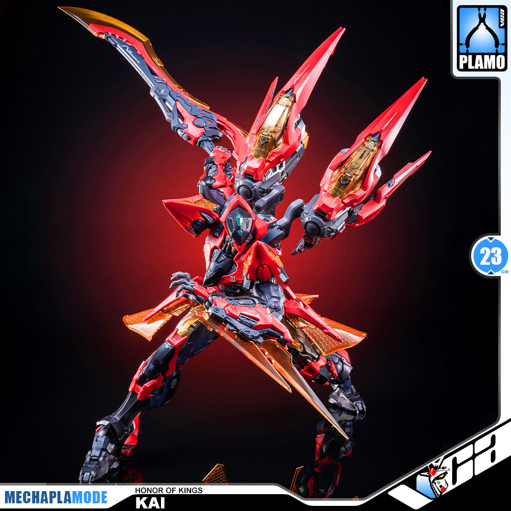 Honor of Kings Animester 大漫匠 Infinite Dimension 无限维度 Kai 铠 - 绛天战甲 Action Figure Model Toy Kit Mechapla VCA Gundam Singapore