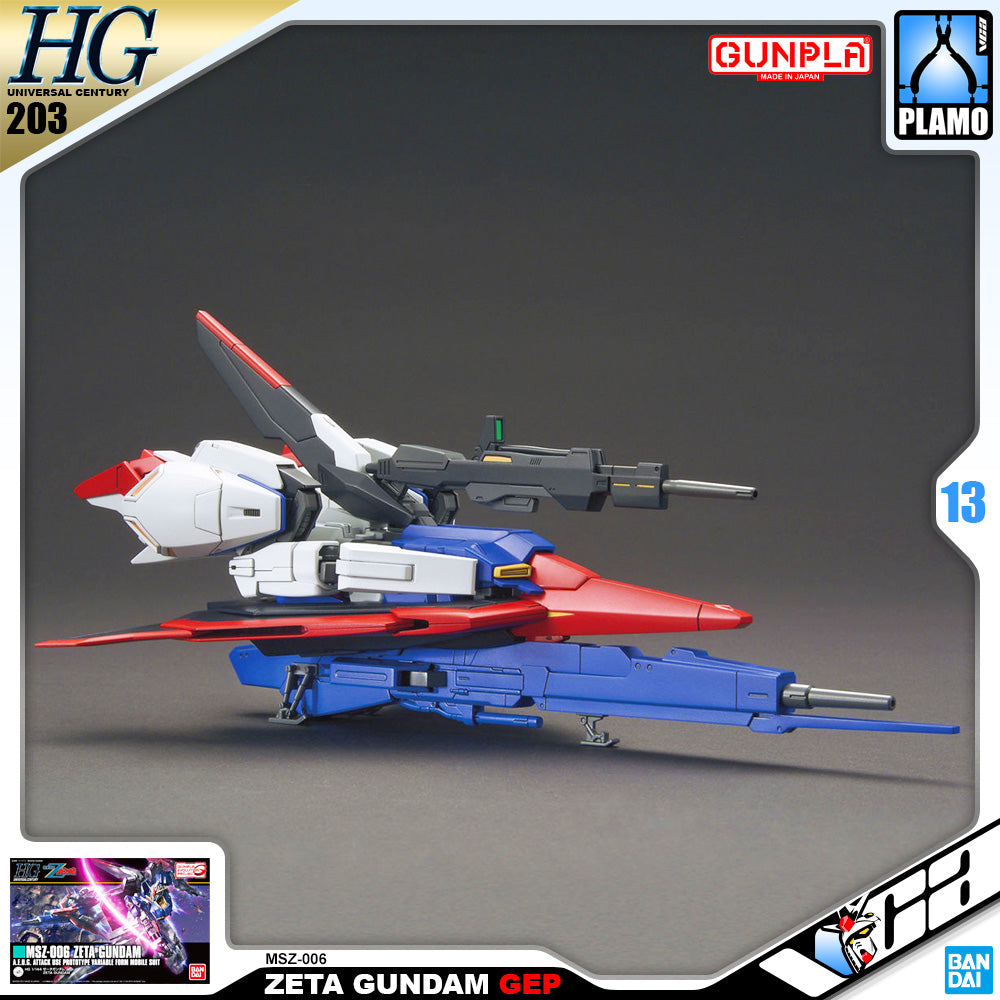 Bandai Gunpla High Grade Universal Century HGUC 1/144 HG Zeta Gundam GEP Action Figure Model Toy Kit VCA Singapore