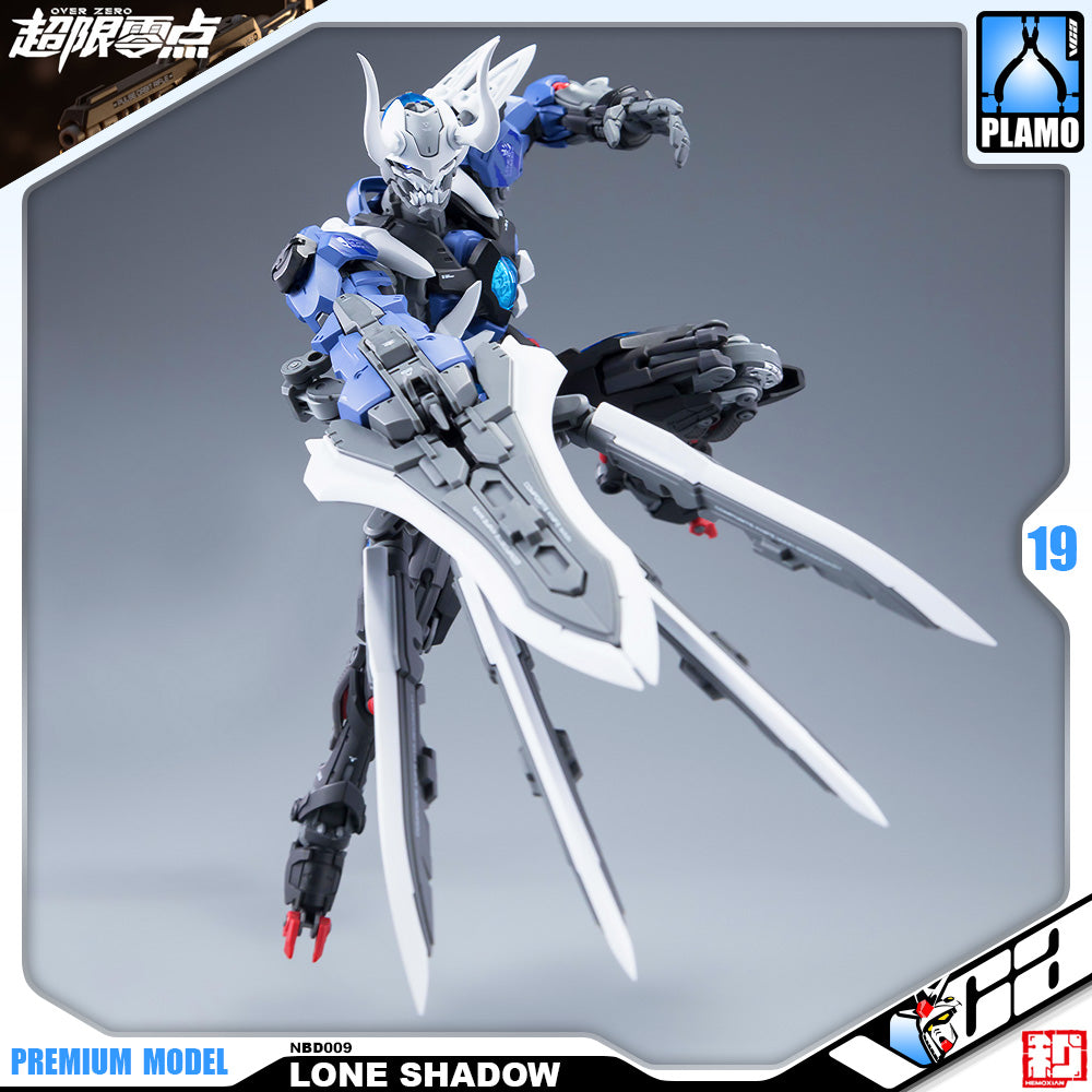 Hemoxian 超限零点 NBD009 Lone Shadow 孤影 Plastic Model Action Toy Kit VCA Gundam Singapore