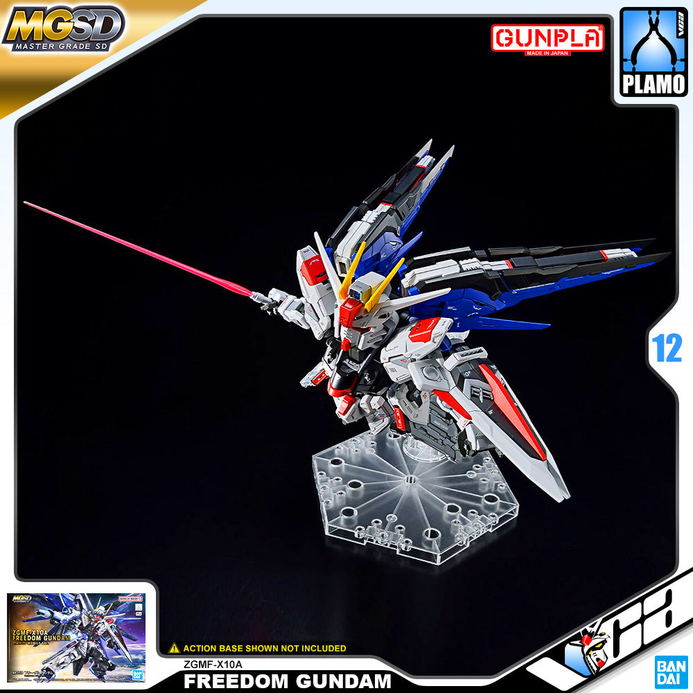 Bandai Gunpla Master Grade SD MGSD ZGMF-X10A Freedom Gundam Plastic Model Action Toy VCA Singapore