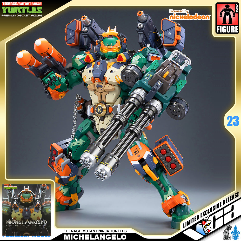 Heat Boys Snap Design Nickelodeon Teenage Mutant Ninja Turtles Michelangelo Mecha VCA Gundam Singapore