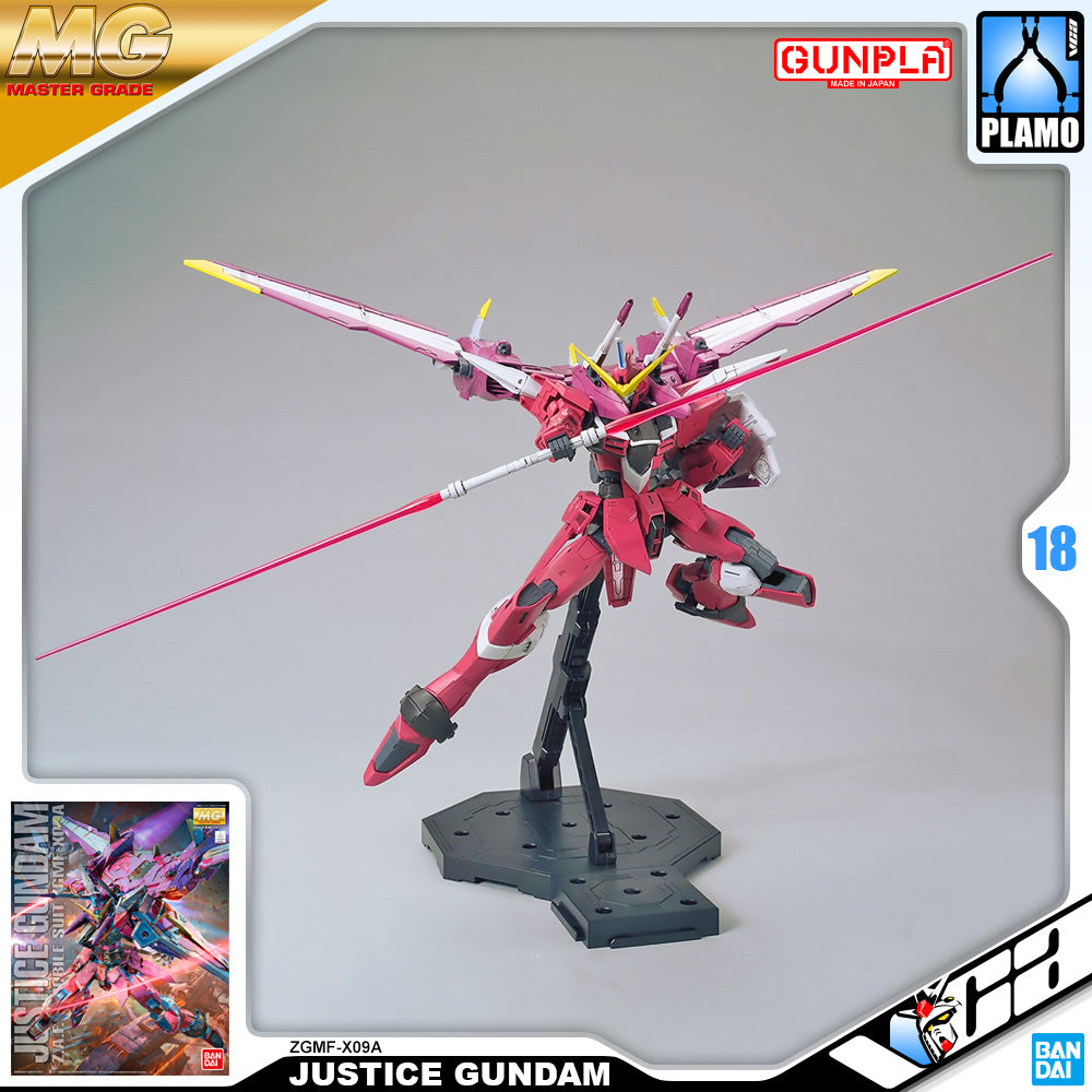 Bandai Gunpla Master Grade 1/100 MG Justice Gundam Plastic Model Toy VCA Singapore