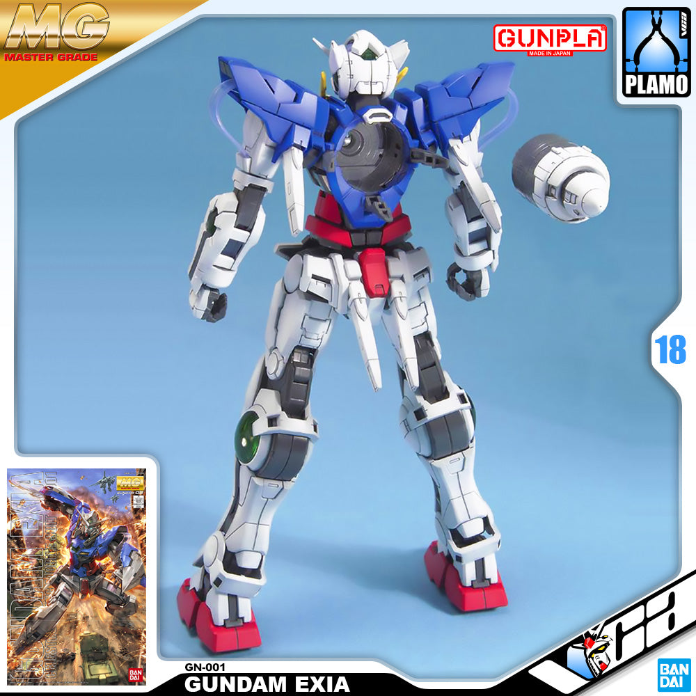 Bandai Gunpla Master Grade MG 1/100 GN-001 Gundam Exia Action Figure Model Toy VCA Singapore