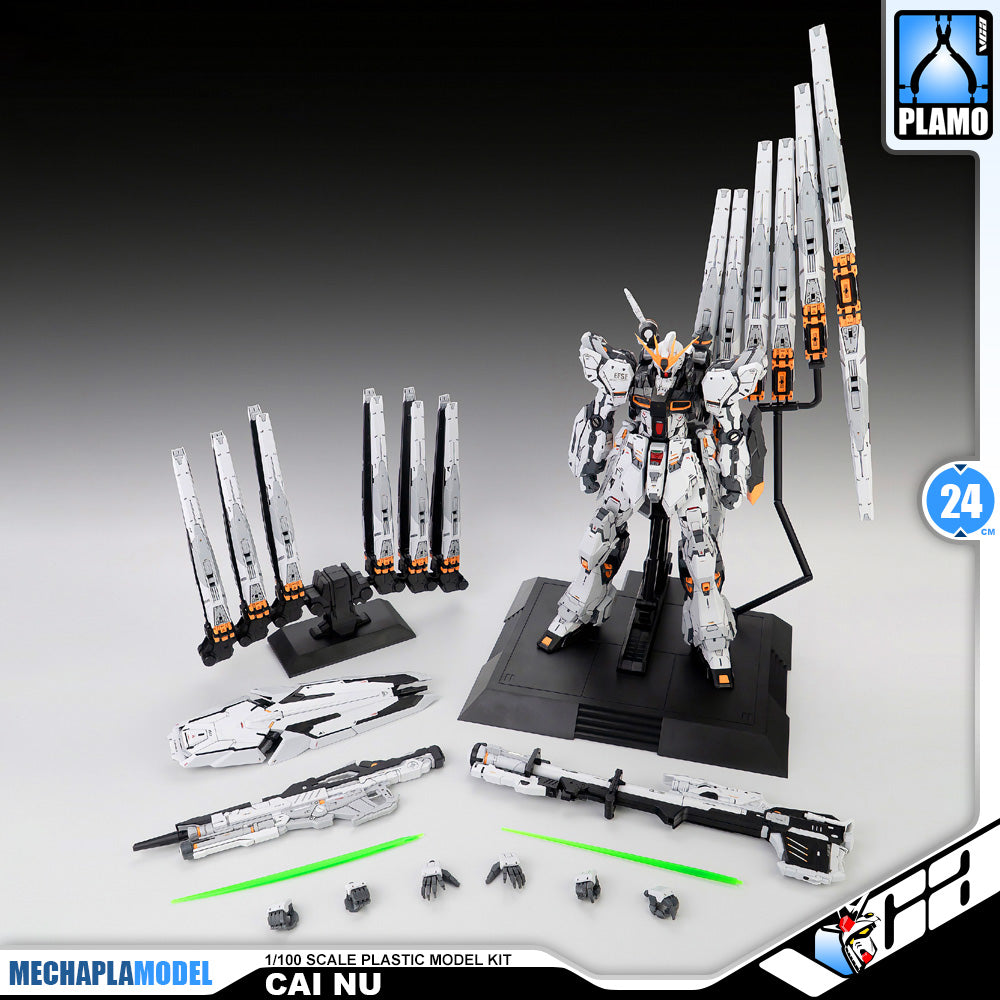 Farmer's Creation 农场主造物 Cai Nu 财牛 RX-93 Action Figure Mecha Model Toy Kit VCA Gundam