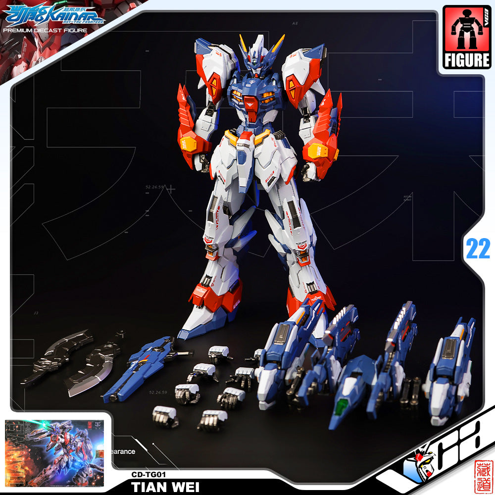 Zen of Collectible 藏道模型 Tian Wei 天未 Metal Build Structure Action Figure VCA Gundam Singapore