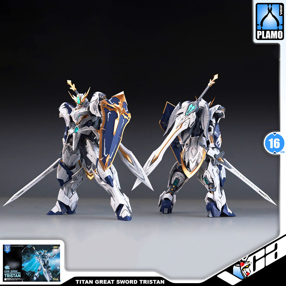 SNAA Titan Greatsword Tristan 特里斯坦 Real Grade RG Plastic Model Action Figure Toy Kit VCA Gundam Singapore